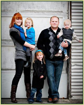 Nathan McArthur and family