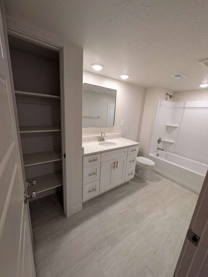 Edwards basement bathroom